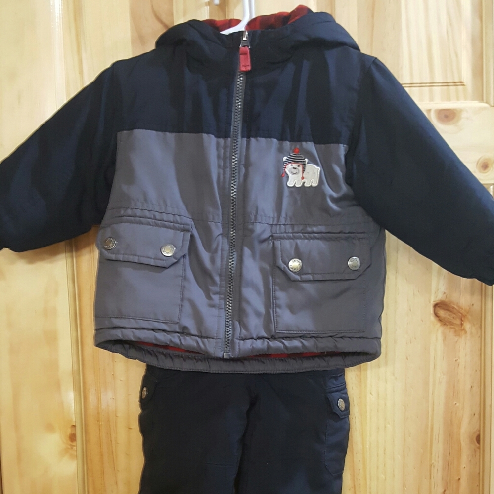 18 month snow pants/bibs and jacket